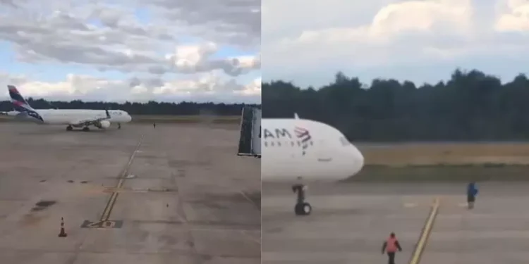 Homem perde voo e invade pista para impedir decolagem de avião
