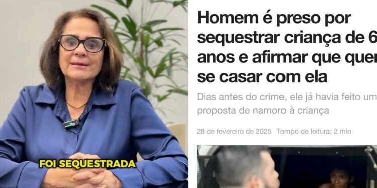 Senadora Damares usa matéria do Portal Rios de Notícias para denunciar abusos contra crianças no Brasil