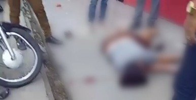 Motociclista perde controle de veículo e morre após colisão na zona Leste de Manaus (Foto: Reprodução/ redes sociais)