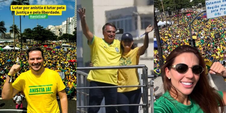 Políticos do Amazonas participam de manifestação no Rio de Janeiro em defesa da anistia