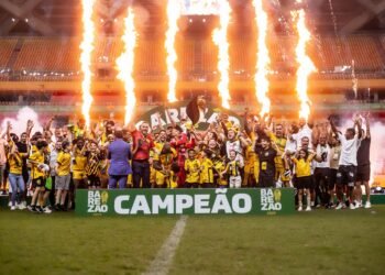 Amazonas FC é o grande vencedor do Barezão 2025 (Foto: Laiza Balieiro)