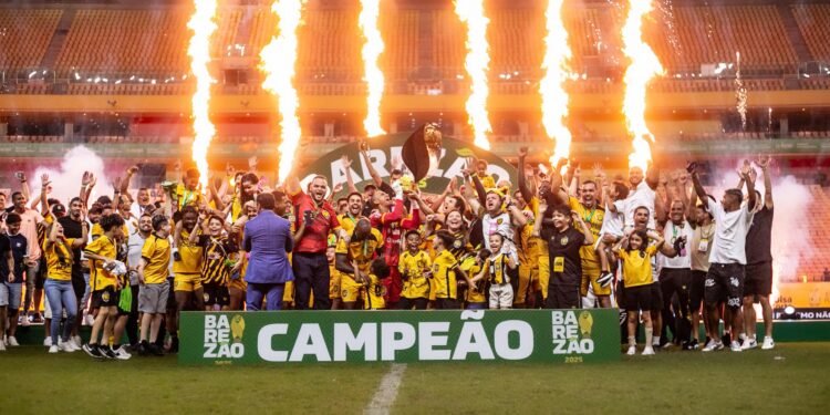 Amazonas FC é o grande vencedor do Barezão 2025 (Foto: Laiza Balieiro)