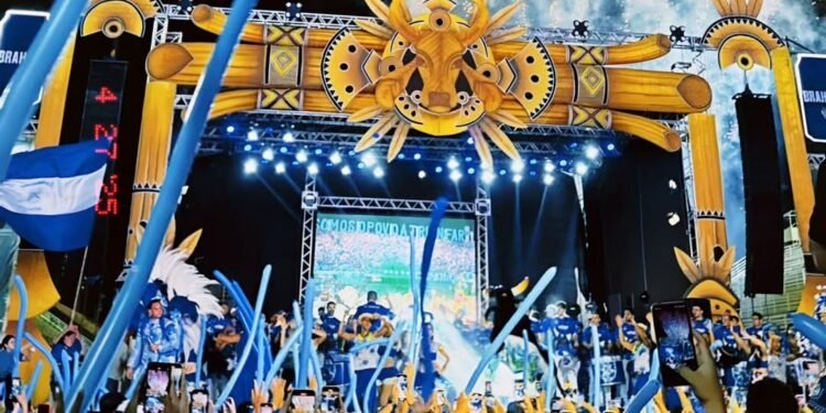 Lançamento do álbum em Manaus (Foto: Reprodução/Instagram)