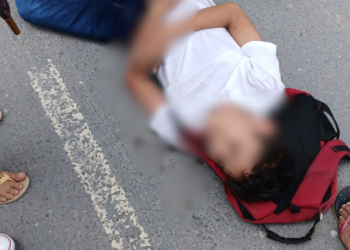 Estudante é atropelado perto de escola no bairro Cidade Nova