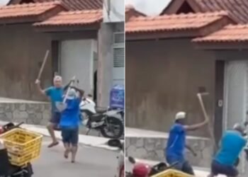 Homem é preso por tentar matar o vizinho