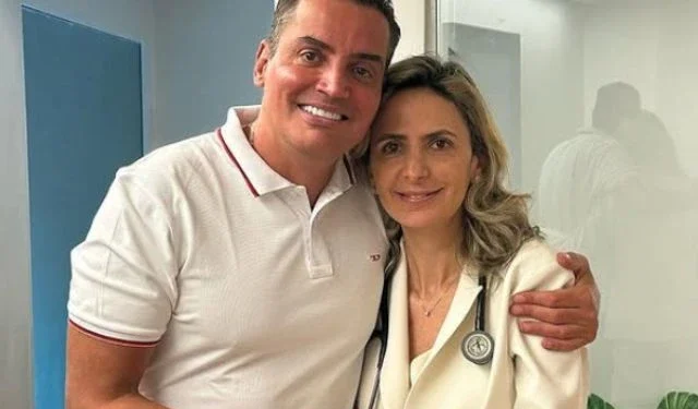 Leo Dias e sua médica, Ludmila Najar (Foto: Reprodução/Instagram)