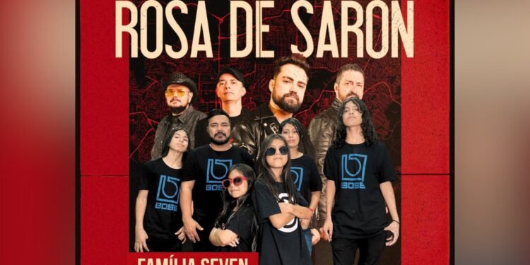 Rosa de Saron volta a Manaus e Família Seven abre show com rock cristão