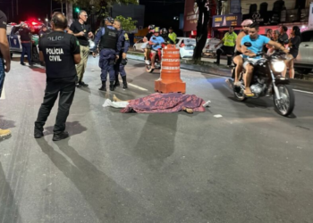 Vídeo idoso morre atropelado na zona Leste de Manaus