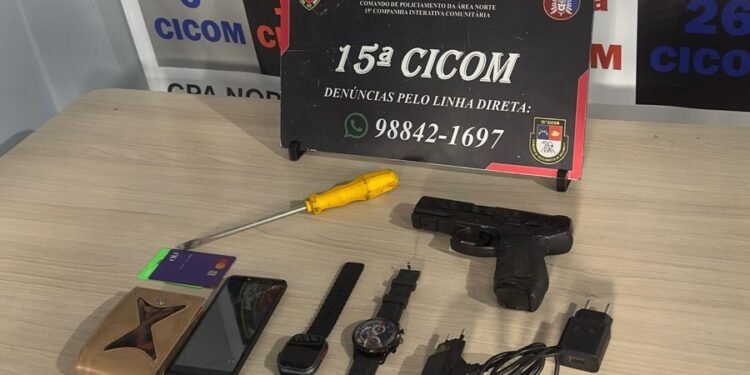 Vídeos: suspeito por tentar assaltar residências é preso na zona Norte de Manaus