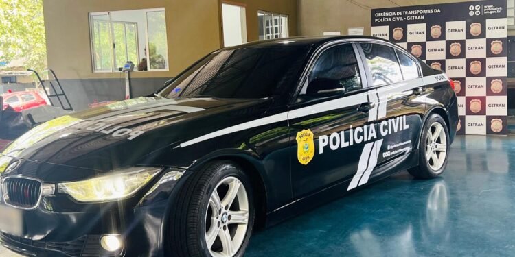 BMW apreendido em operação contra o tráfico de drogas é integrado à frota da Polícia Civil do AM