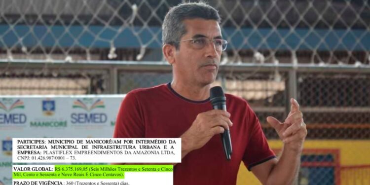 Prefeitura de Manicoré assina novamente contrato milionário com empresa investigada