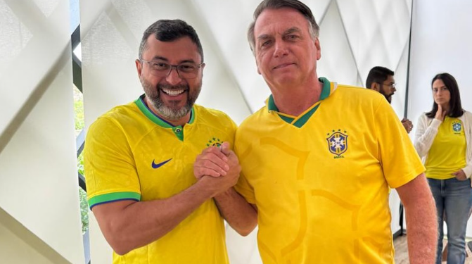 Wilson Lima e Bolsonaro