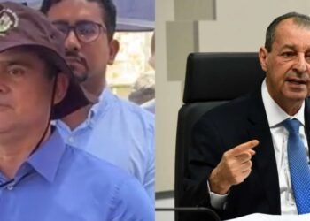 David Almeida nega disputa pelo governo do AM e ressalta apoio a Omar Aziz (Fotos: Reprodução/facebook/ Agência Senado)