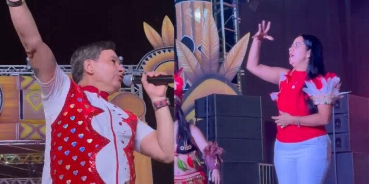 Dia Nacional da Libras: artista do boi-bumbá Garantido inova com show inclusivo em Manaus