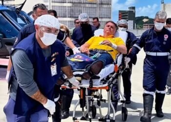 Jair Bolsonaro é internado no RN (Foto: Reprodução/Instagran)