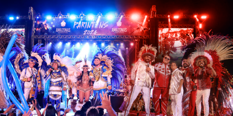 Lançamento do Festival de Parintins em 2024 (Foto: Divulgação/Secom)