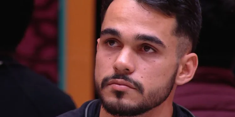 João Gabriel foi eliminado no BBB 25 (Foto: Reprodução/TV Globo)