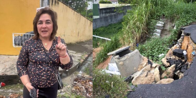 Maria do Carmo garante na justiça que prefeitura realize obras de reparo em rua do bairro Nossa Senhora das Graças