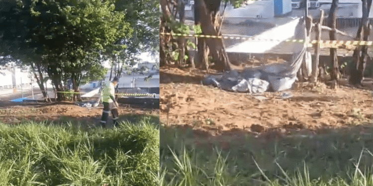 Vídeo: homem morre atropelado por carreta após motorista tentar desviar de buraco em Manaus