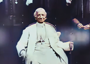 Antecessor do Papa Leão XVI foi o primeiro pontífice a aparecer em filmagem