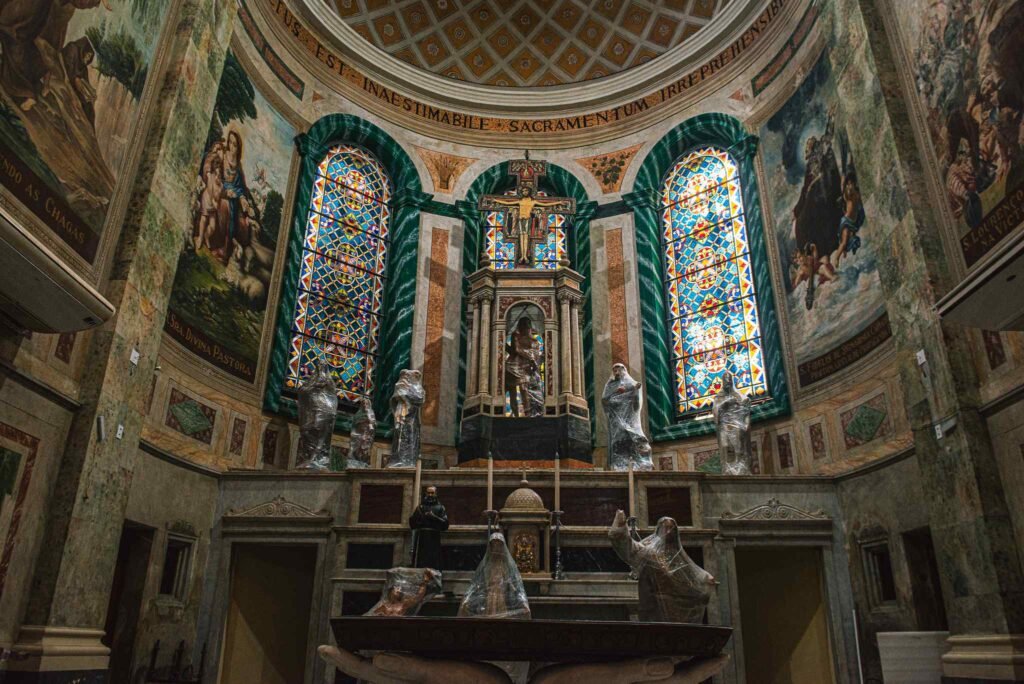 Altar da Igreja de São Sebastião será restaurado (Foto: João Dejacy/Rios de Notícias)