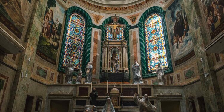 Altar da Igreja de São Sebastião será restaurado (Foto: João Dejacy/Rios de Notícias)