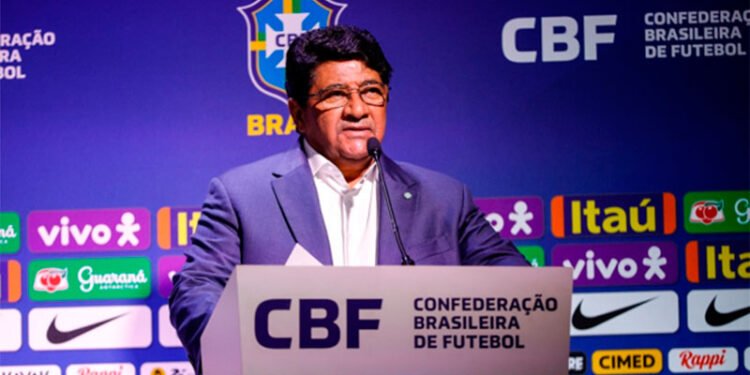 Ednaldo Rodrigues Gomes, presidente da Confederação Brasileira de Futebol (Foto: Lucas Figueiredo/CBF)