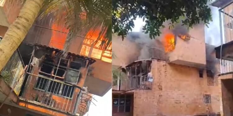 Incêndio atinge apartamento na zona Sul de Manaus