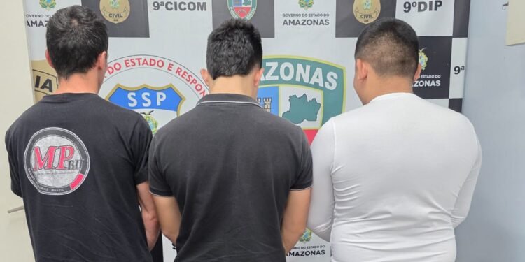 Membros de quadrilha são presos na zona Leste de Manaus