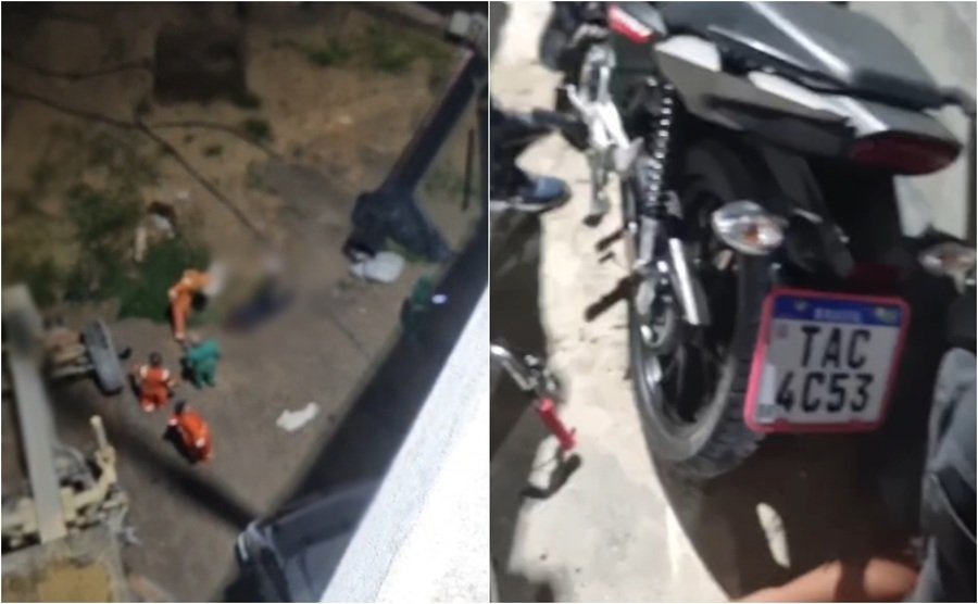 Motociclista morre ao cair do viaduto Rei Pelé em Manaus