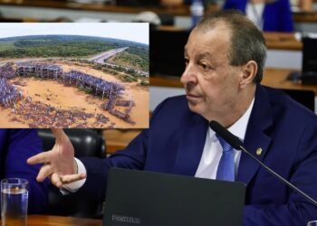 Obra abandonada da Cidade Universitária volta ao discurso de Omar Aziz na pré-campanha
