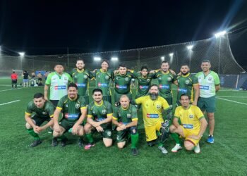 Time da Rede Rios / Sete FC estreia com empate no Barezão da Imprensa