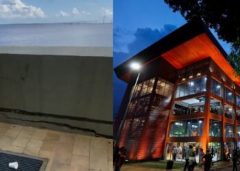 'Obra de quase R$ 70 milhões': vereador denuncia rachaduras e deterioração no Mirante Lúcia Almeida, menos de um ano após inauguração