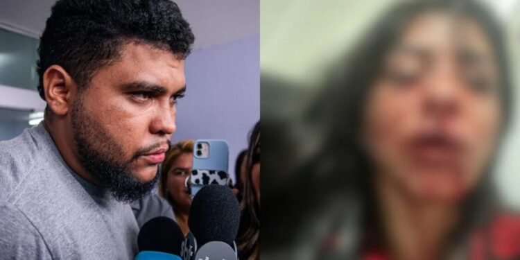 Cantor Diego Damasceno é absolvido e será solto após audiência no Juizado de Violência Doméstica - (Fotos: João Dejacy/ Rios de Notícias - Reprodução/ Redes sociais)