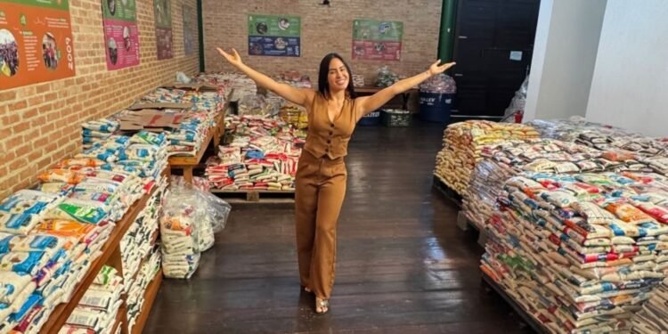 sabelle Nogueira visitou a sede da FAS (Foto: Reprodução/Instagram - @isabelle.nogueira)