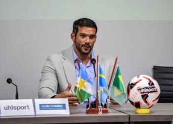 Futuro presidente da CBF, Samir Xaud (Foto: Divulgação/CBF)