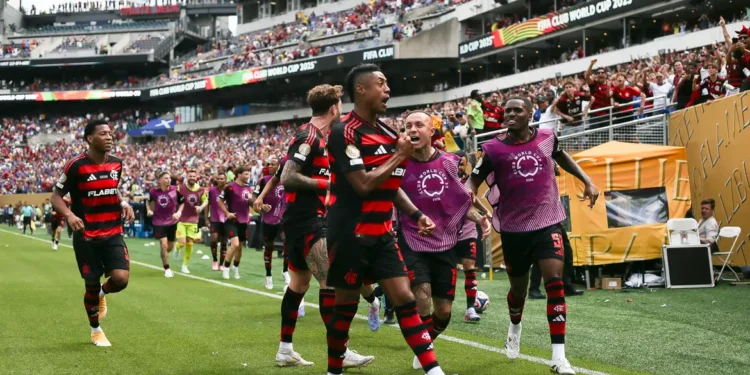 Flamengo vira sobre o Chelsea pela Copa do Mundo de Clubes da Fifa - (Foto: Gilvan de Souza/Flamengo)