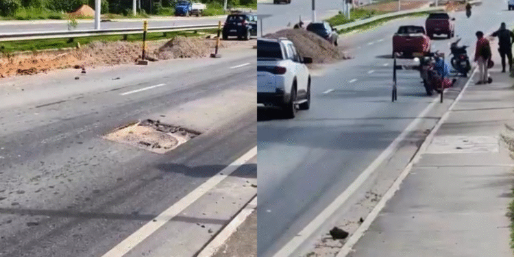 Acidente - Avenida do Turismo