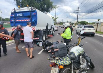 Avenida Coronel Teixeira - Acidente