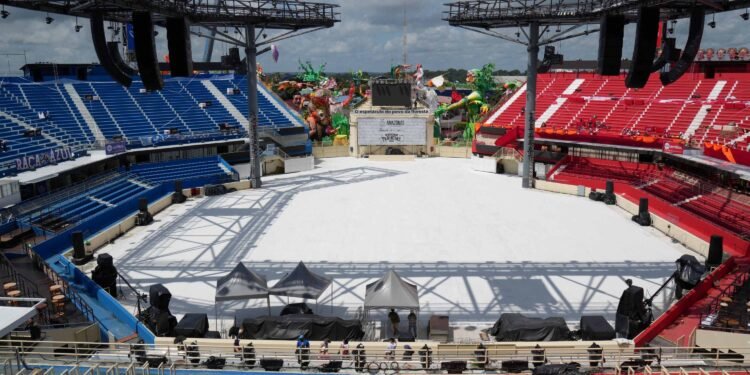 Bumbódromo está pronto para o 58º Festival de Parintins após Festa dos Visitantes