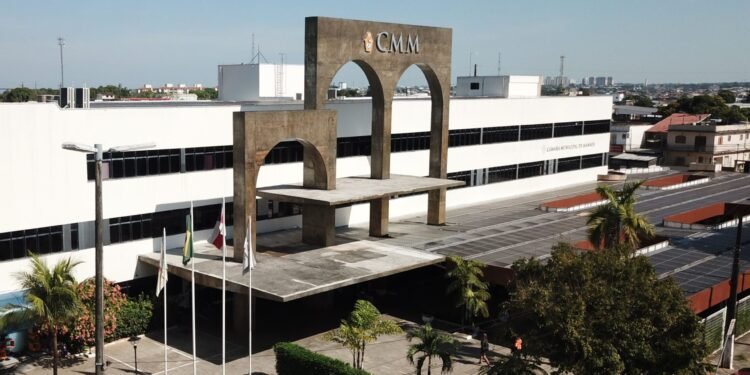 Fachada da Câmara Municipal de Manaus - (Foto: Reprodução/CMM)