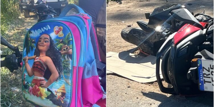Caminhão atinge mãe e filha no bairro Cidade de Deus