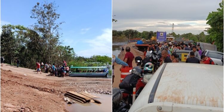 'Caos e humilhação': critica senador Plínio Valério após interdição de travessia na BR-319
