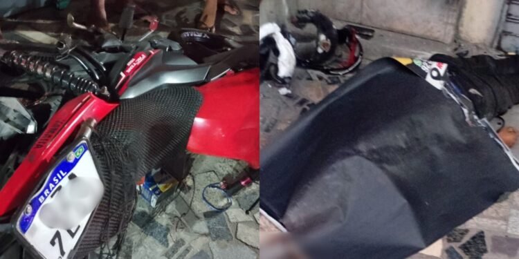 Jovem morre ao bater motocicleta contra mureta na zona Leste de Manaus