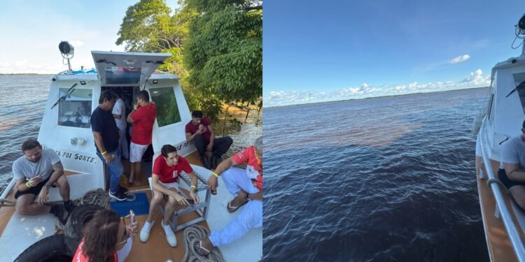 Lancha com passageiros fica à deriva após sair de Parintins rumo a Manaus