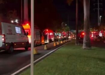 Incêndio atinge apartamento de hotel na zona Centro-Sul de Manaus