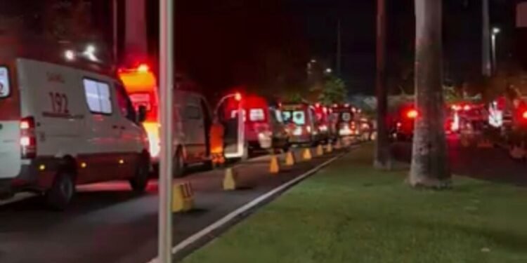 Incêndio atinge apartamento de hotel na zona Centro-Sul de Manaus