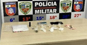 Suspeitos são presos por tráfico de drogas na zona Norte de Manaus