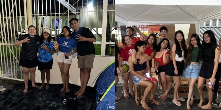 Torcedores do Caprichoso e Garantido