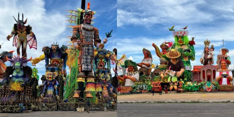 Alegorias de Caprichoso e Garantido